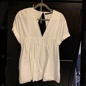 ZARA v neck dress with built in shorts!!